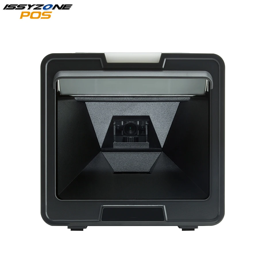 

ISSYZONEPOS Desktop 1D 2D QR Code Image Barcode Scanner USB Omnidirectional Barcode Reader Bar Codes Read on Mobile Screen