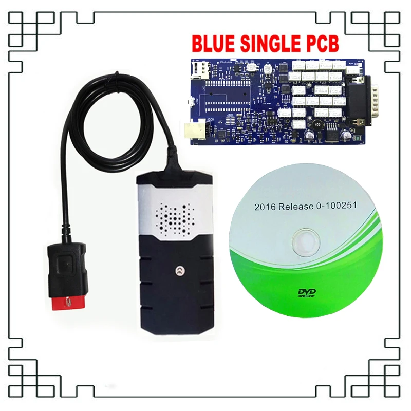 

2015.R3 keygen vd tcs cdp pro vd ds150e cdp for delphis bluetooth car truck diagnostic tool scanner blue single board.