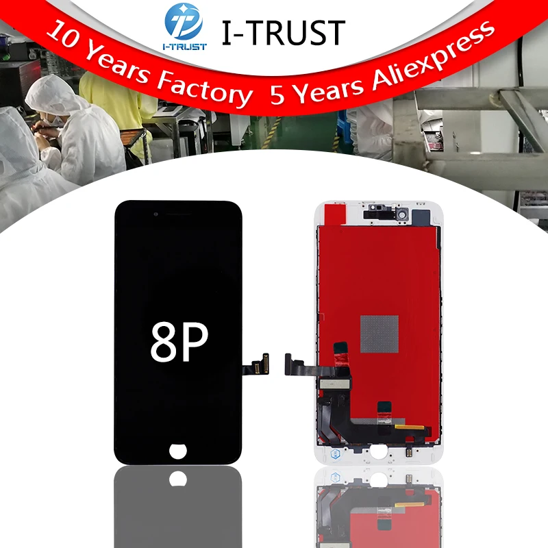

20pcs/a lot Grade AAA Screen Replacement for iPhone 8 Plus LCD Display with Touch Digitizer Assembly Parts & Free Shipping