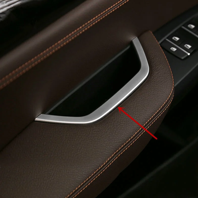 Серебряные части коробки рамка отделка ABS интерьер подлокотник главный Привод Ручка для BMW X3 F25 11-17 аксессуары Замена