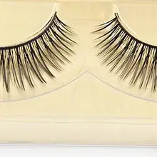 8C19 5 пара/лот Для женщин Макияж Красота Толстые Накладные ресницы популярного грязный характер длинные ручной работы ресницы из шерсти норки