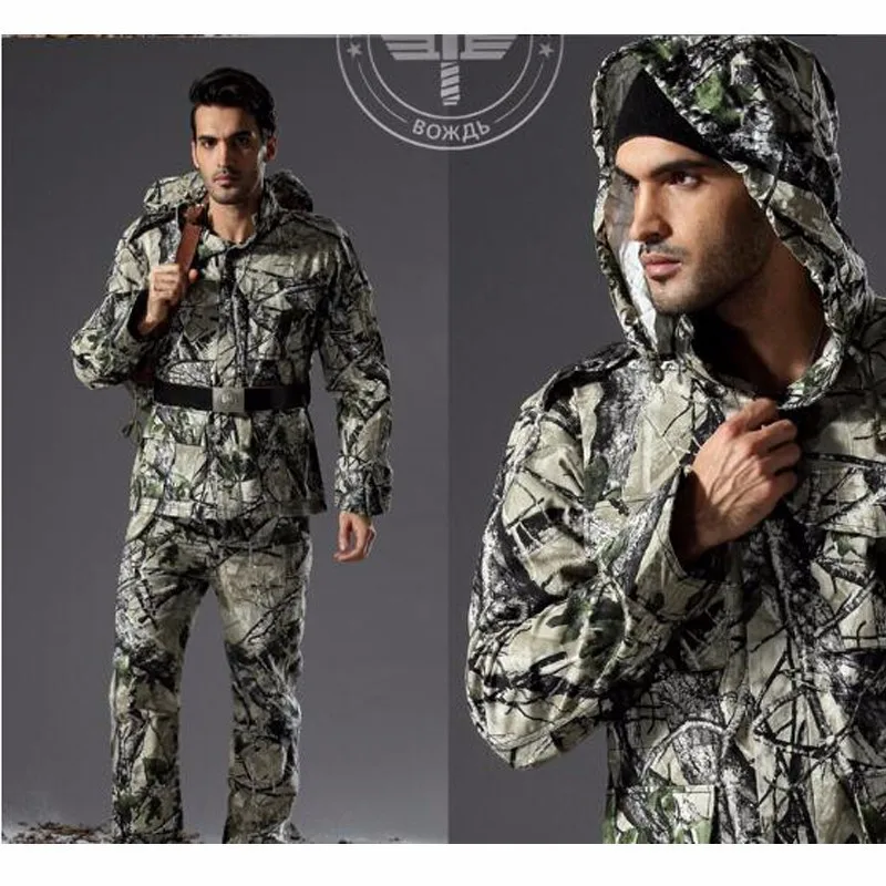 

outdoor tactical military winter Camouflage hunting clothes for man fleece jacket Men Tactical Airsoft Outdoor training clothes