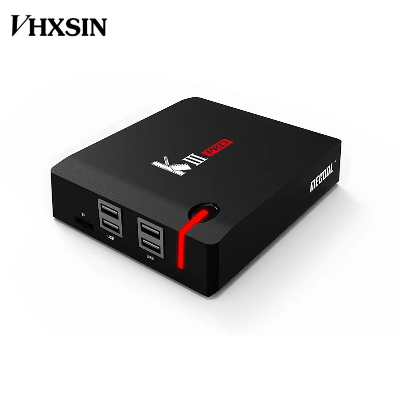 MECOOL KIII PRO 50 шт./лот Smart Android tv Box DVB T2 S2 3g 16G Amlogic S912 Восьмиядерный 4K