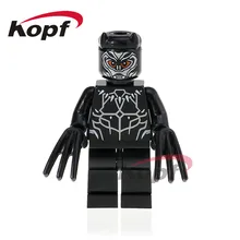 50 шт. XH 799 Супер Герои Черная пантера Erik Killmonger Зеленый Гоблин Голиаф Кирпичи Строительные блоки Развивающие игрушки для детей