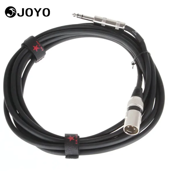 JOYO CM-08 15ft Shielded Balanced XLR to 6.3mm Plug Guitar Instrument Cable Connecting Wire Parts Accessories | Спорт и развлечения