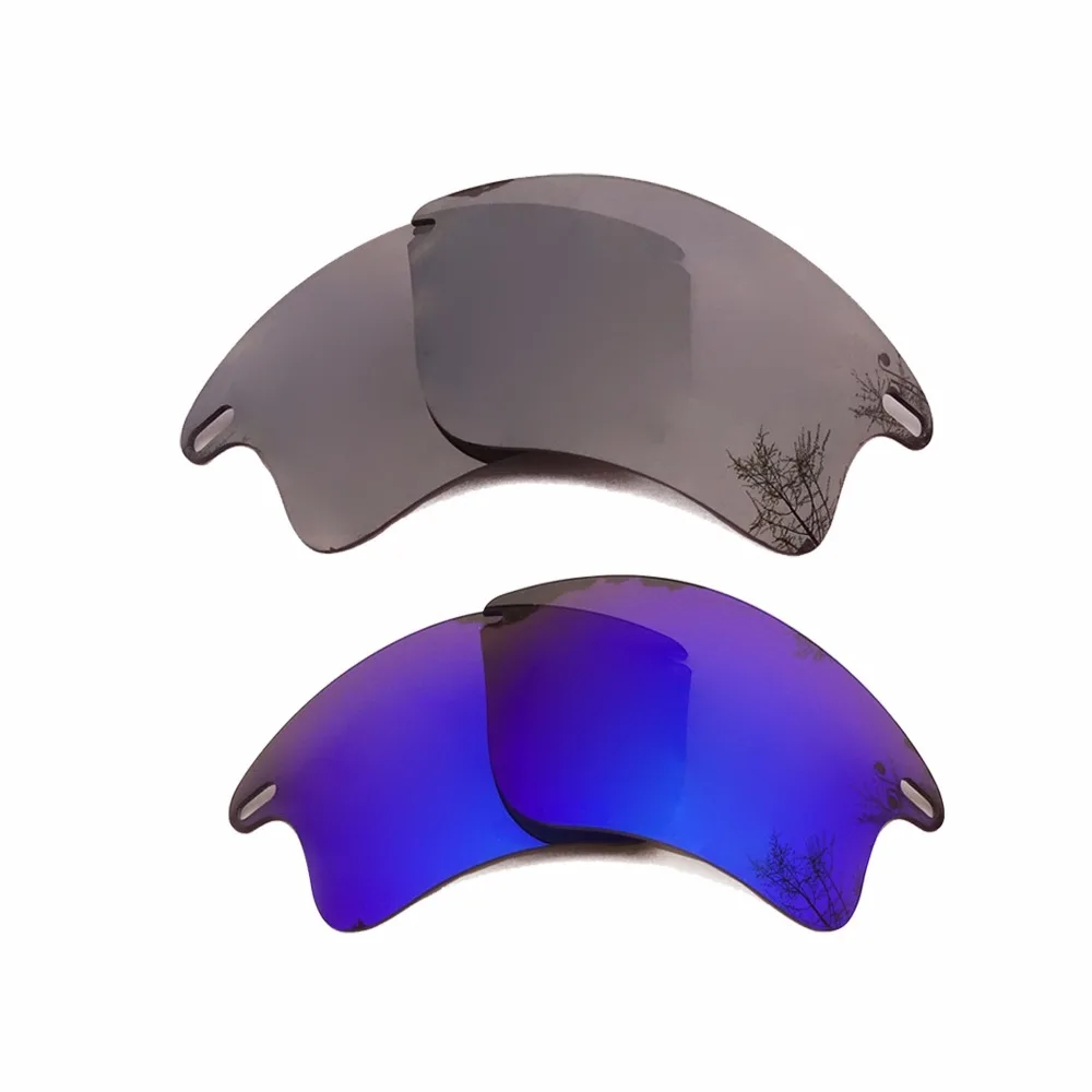 Black &amp Purple Mirrored Polarized Replacement Lenses for Fast Jacket XL Frame 100% UVA UVB | Аксессуары для одежды