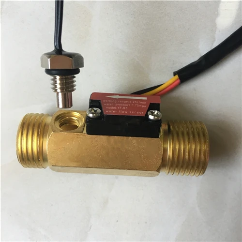 +Brass flow sensor YF-B704