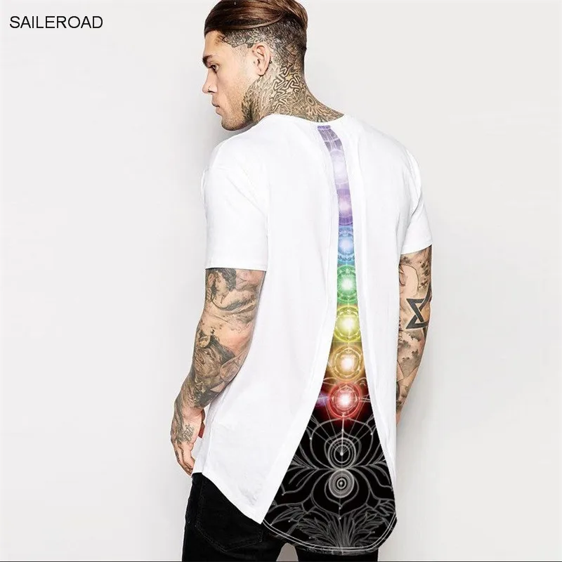 

New Good Quality Off White Men T Shirt Fashion Cool Active Loose T-Shirt Casual Dragon Ball Print Mens T Shirts Hip Hop Tees Top