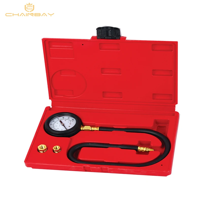 Tu12 Engine Oil Pressure Tester Pressure Gauge Test Tool Kit Auto Car