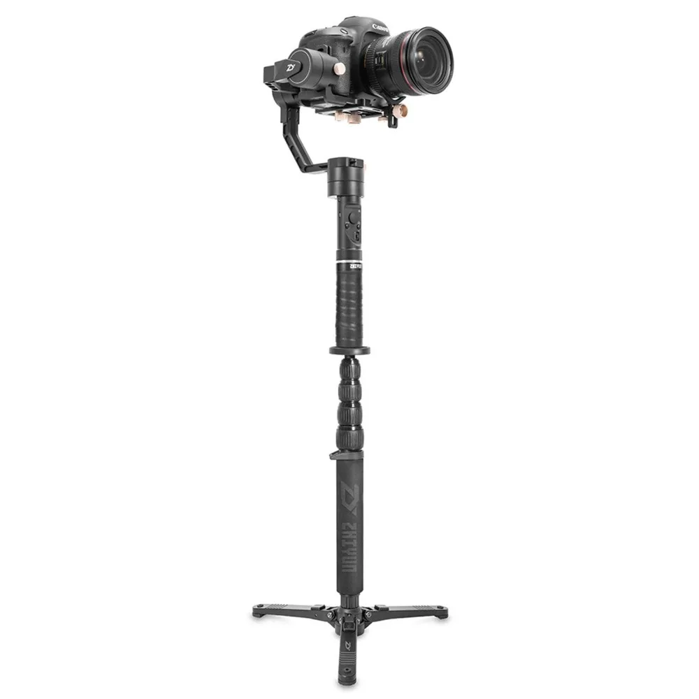 Телескопический монопод Zhiyun селфи Палка с триподом для камеры Crane 2 Plus V2 M DSLR Canon Nikon