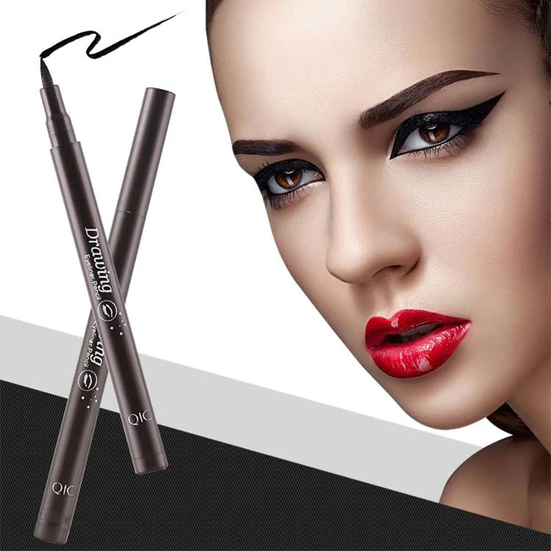 Eyeliner Waterproof Liquid Eye Liner Pen Easy To Wear 24 Hours Fast