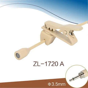 

Lavalier Lapel Clip On Omni-directional Condenser Microphone For Computer Laptop Voice Amplifier (Mono 3.5mm Plug)