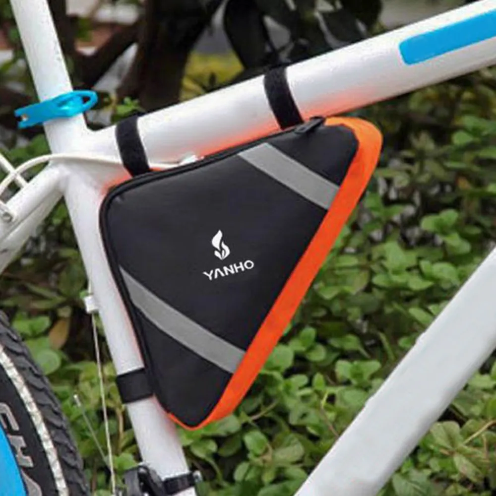 Perfect Cycling Bicycle Bags Front Tube Frame Bag Waterproof Triangle Mountain Bike Triangle Pouch Frame Holder Saddle Bag 3