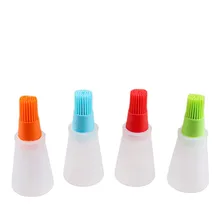 Силиконовая щетка для масла, кисти для выпечки, жидкое масло, ручка для торта, кисточка для масла, хлеба, выпечки, принадлежности для барбекю, безопасная кисточка для смазывания, принадлежности для выпечки