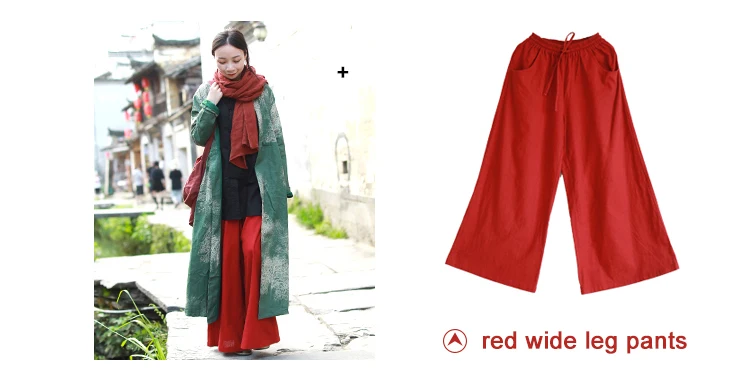 LZJN Autumn Women Trenchcoat Long Jacket Cotton Linen Duster Coat Vintage Chinese Windbreaker High Waist Ethnic Cardigan