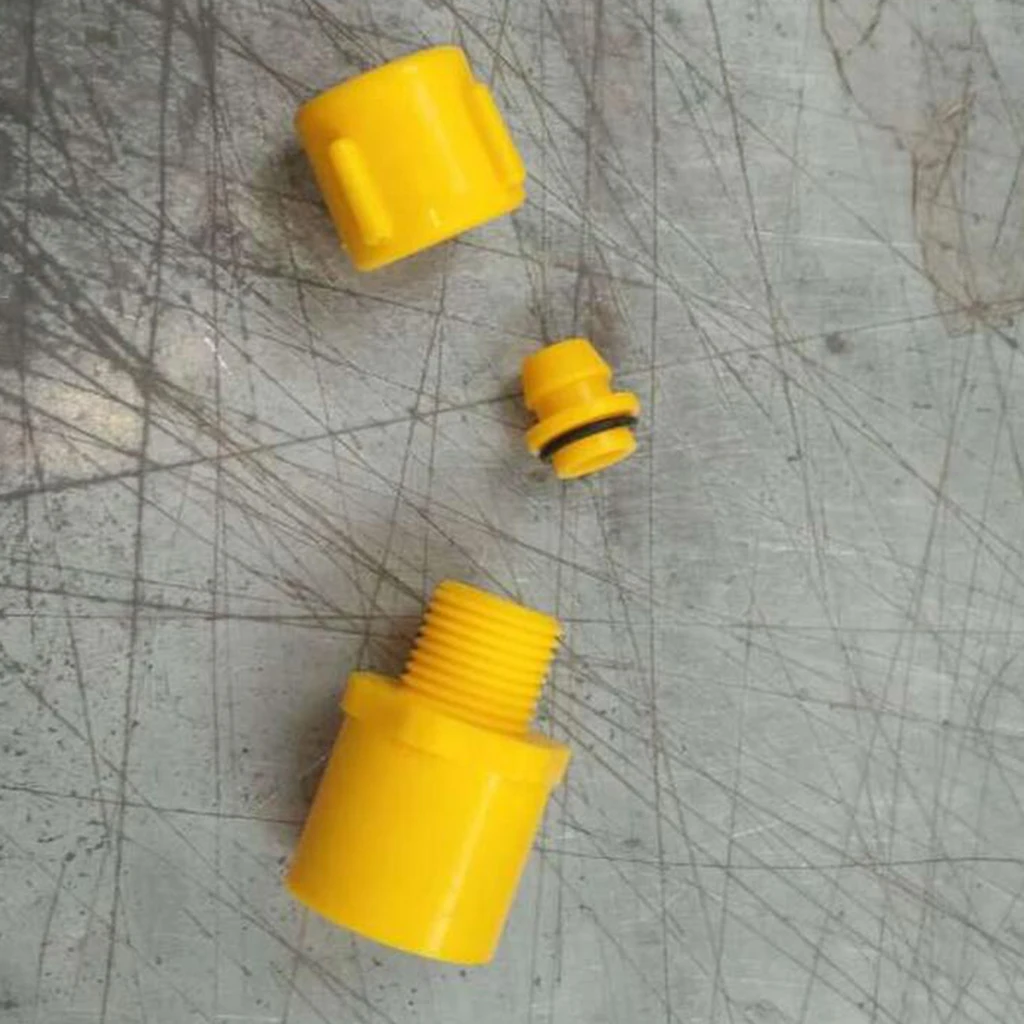 5PCS Poultry Chicken Watering Nipple Connector Drinker Feeder Pipe Adapter