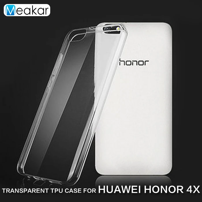 

Transparent Soft TPU Silicon 5.5for Huawei Honor 4X Case For Huawei Honor 4X Honor4X Cell Phone back Cover Case