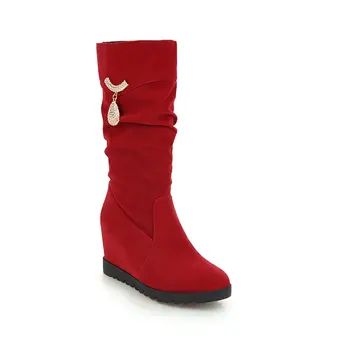 

Fashion diamond 2018 foot high and increased with the set of 33-43 female boots 18103 yards