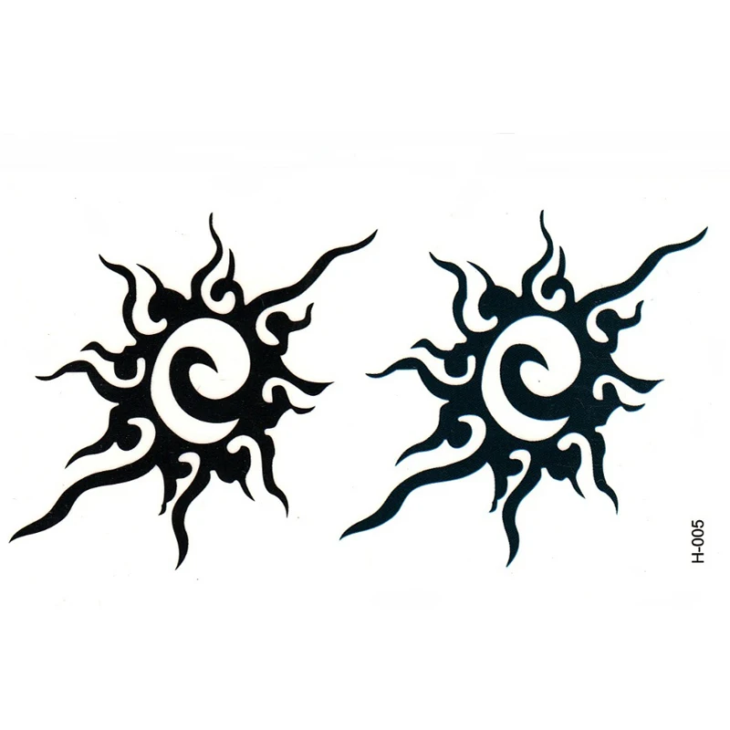 10 шт. водостойкие временные тату наклейки Солнце Тотем|stickers for men|tattoo stickertattoo sticker