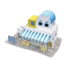 DIY миниатюрный деревянный кукольный домик набор мебели ручной работы ремесла Лофт модель квартиры 1/24 масштаб головоломки игрушки подарок на день рождения