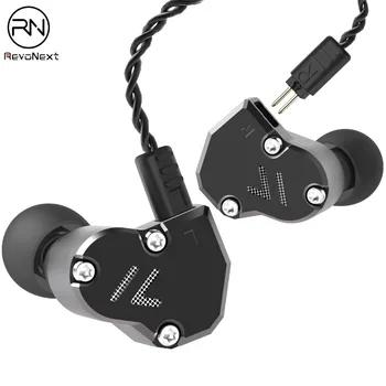 

Revonext QT2S 2DD+1BA Hybrid In Ear Earphone HIFI DJ Monito Running Sport Earphone Earplug Headset Earbud for Revonext QT2