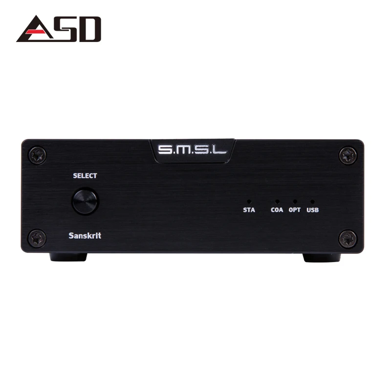 

SMSL Latest Sanskrit 6th USB DAC 32BIT/192Khz Coaxial SPDIF Optical DAC Hifi Decoder Memory function aluminum All alloy