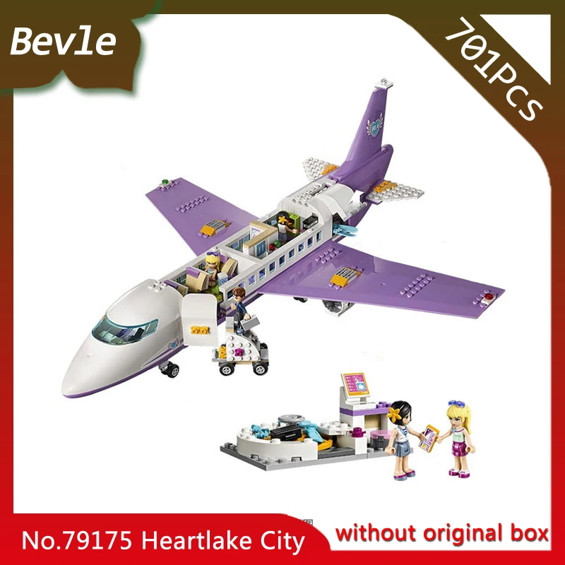 

Doinbby Store LELE 79175 701Pcs Friends series Heart Lake City Airport Model Building Blocks set Compatible with Legoings