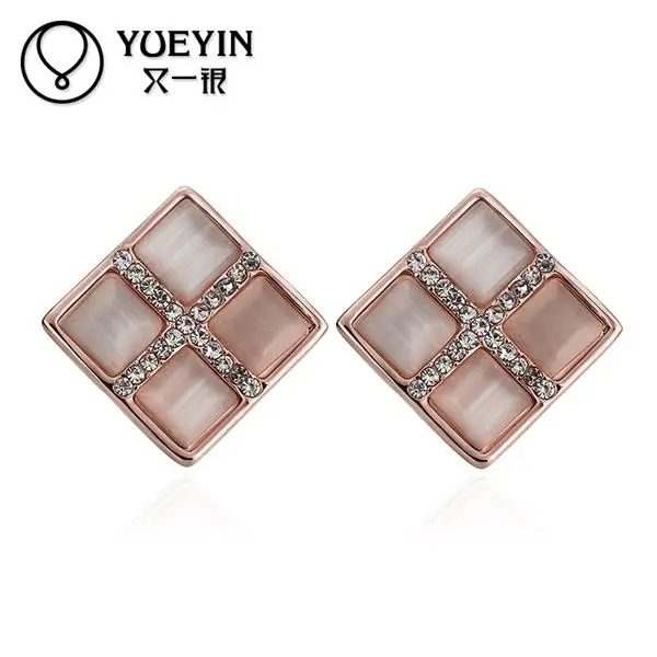E887 Wholesale! Nickle Free Antiallergic 18K Real Gold Plated Earrings For Women New Fashion Jewelry Shipping | Украшения и