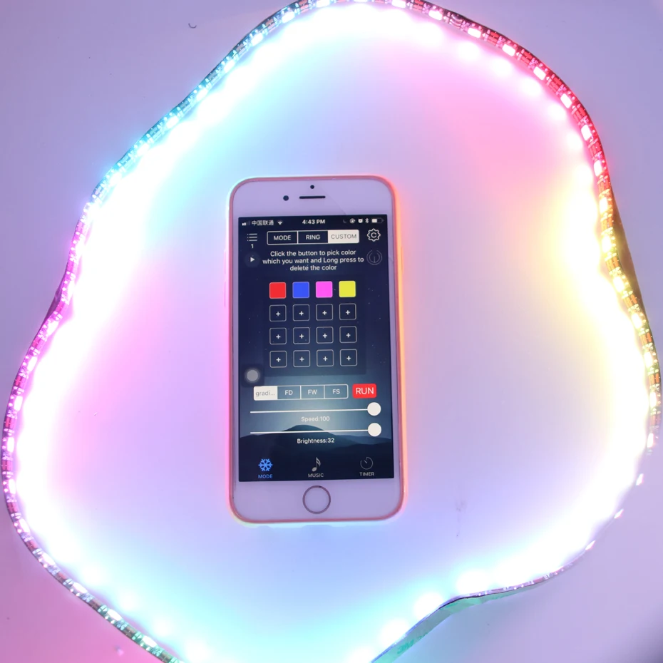 

5V-24V WS2811 WS2812 WS2812B RF LED Controller For LED Strip Light 5050 Music RGB Controller Bluetooth 433Mhz DC 12V 24V SK6803