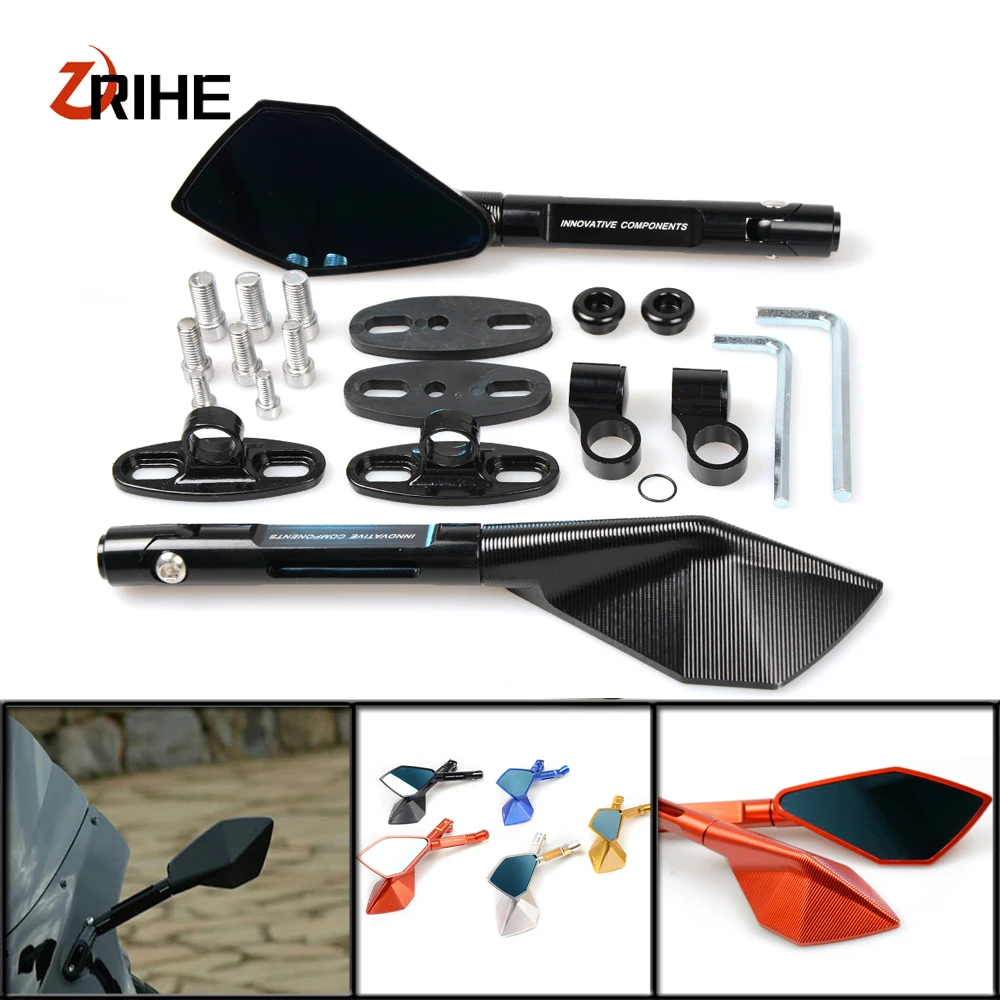 

For Ducati monster m900 st2 748 750ss 900ss 1000ssCNC Aluminum Motorcycle Universal Rearview Mirrors Rear View Side Mirror