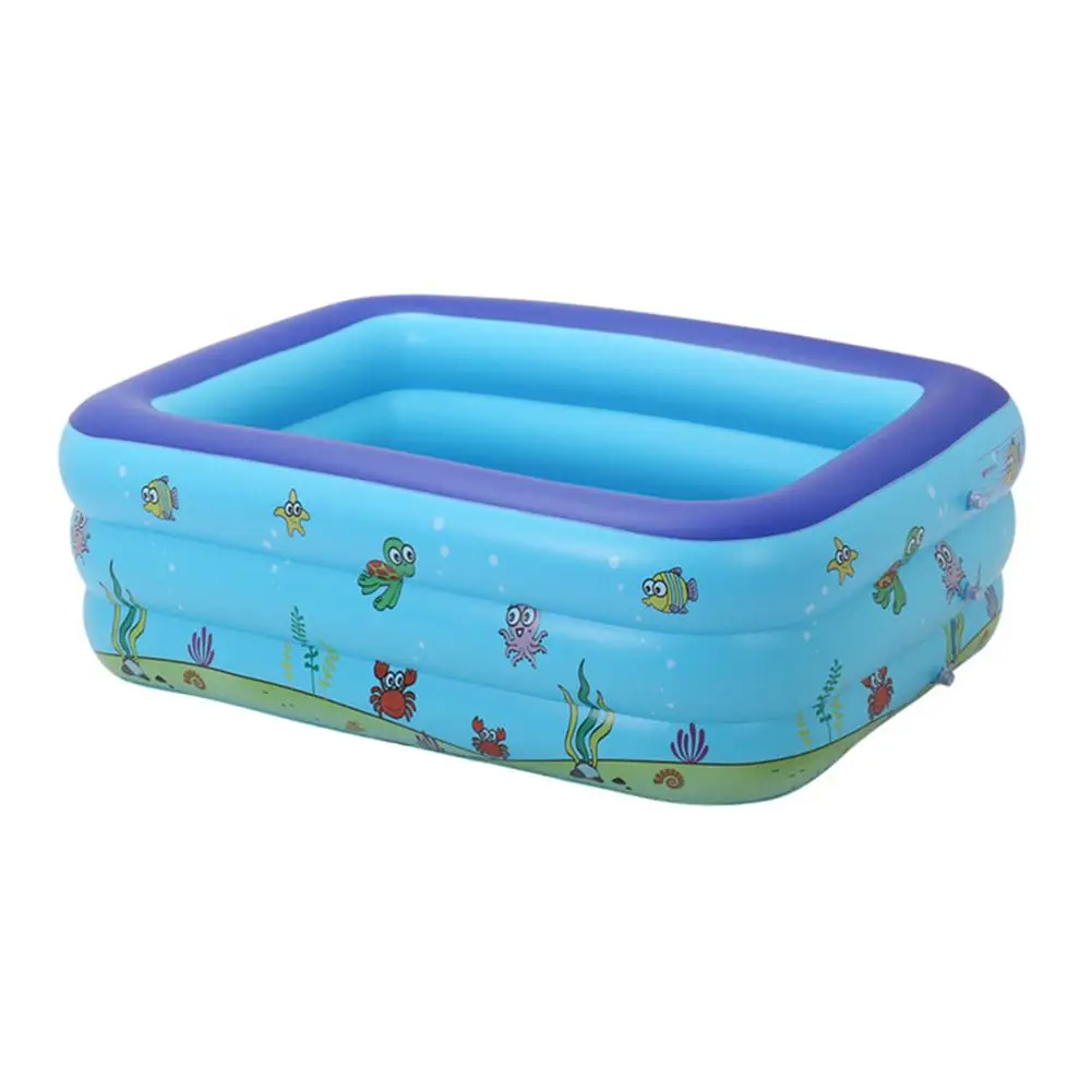 

Portable Pools for Kids Inflatable Bathtub Baby Rectangular Swimming Pool Blow Up Kid Pools Hard Plastic Water Toys