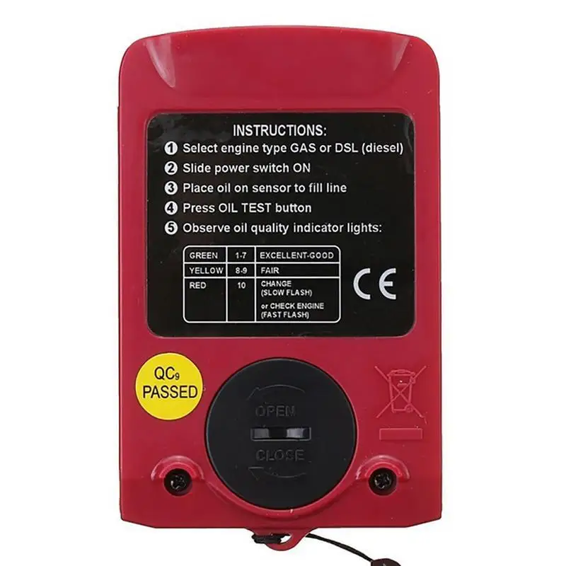 Goedkoop 12 V LED Digitale Auto Auto Olie Kwaliteit Tester Motor Motor Detector Gas Diesel Analyzer OTO300 Auto Olie Kwaliteit Tester