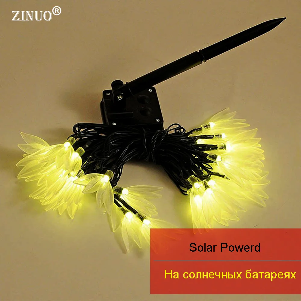 ZINUO Solar Powered LED de Navidad cadena Hada luz trébol 6 M 30 LEDs al aire libre bailando jardín Año Nuevo Partido Luces decoración ZINUO Solar Powered LED de Navidad cadena Hada luz trébol 6 M 30 LEDs al aire libre bailando jardín Año Nuevo Partido Luces decoración