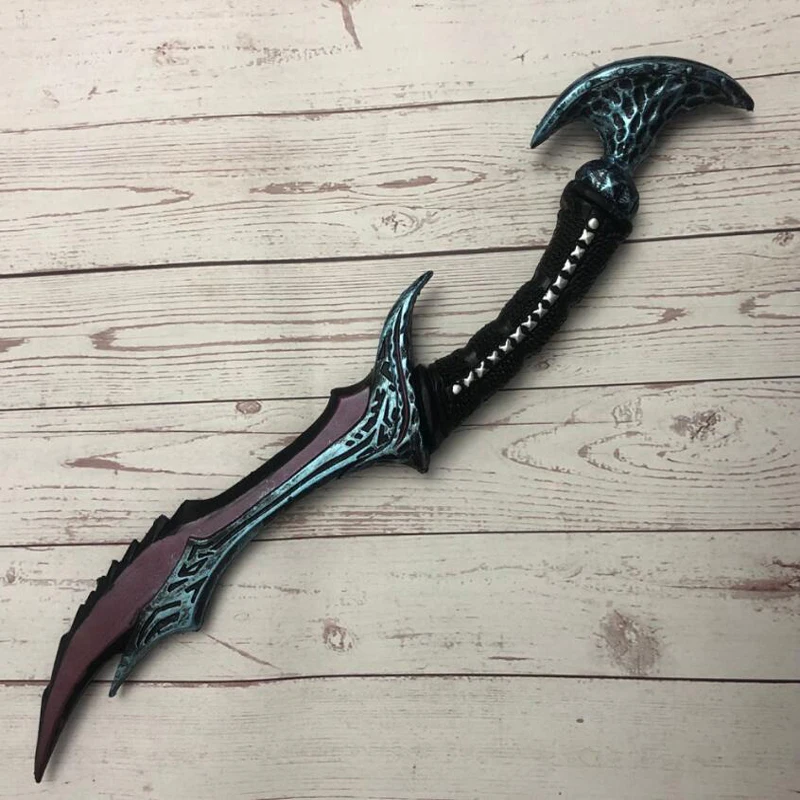 1:1 Косплей Anti Mage Scythe of Vyse оружие эльфа игровое реквизит для ролевой игры 50 см пу