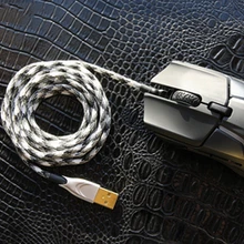 BINFUL Parachute Wire Knitting Mouse Wire Hand Knitting Applicable to Most Mouse FPS Players Love Ultra Light Weight