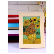 150 шт. Подсолнечник масляная живопись головоломка мини 3D Детские образовательные головоломки игрушки Vitro упаковка головоломка