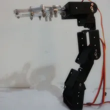 4 Фо рука робота транспортных средствах робота манипулятора для салона автомобиля шасси танка+ механический коготь+ 4 шт. высокий крутящий момент сервопривода DIY RC игрушки