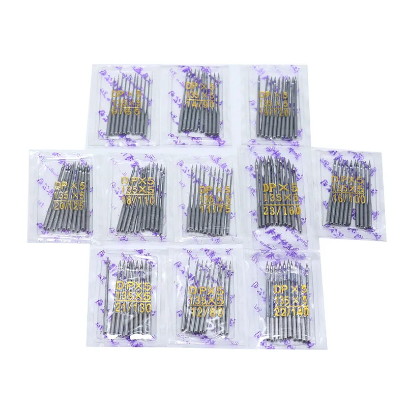 

11 bags/110 pcs Household Sewing Machine Needles All Size Universal Mixed Kit Packing Sewing Machine Accessories DIY Sew Tools