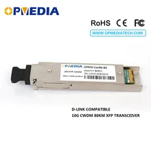 For D-Link 10GEBASE CWDM XFP transceiver, 80km 1470~1610nm, duplex LC connector,DDM function