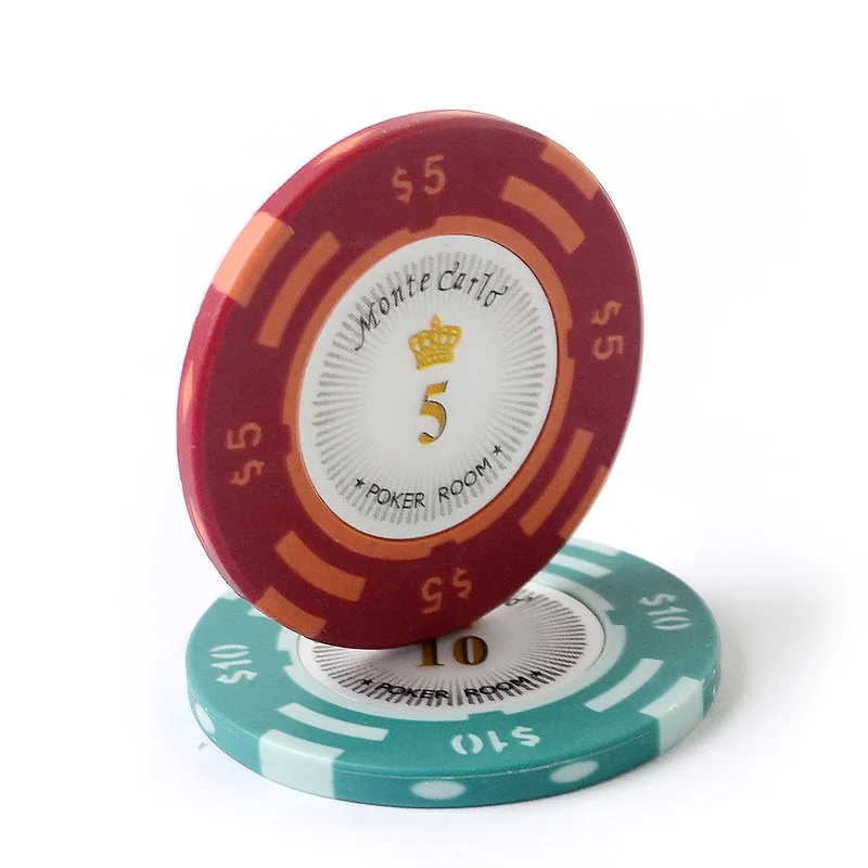 20 PCS/LOT Poker Chips High Quality Crown 14g Clay/Iron/ABS Poker Chips