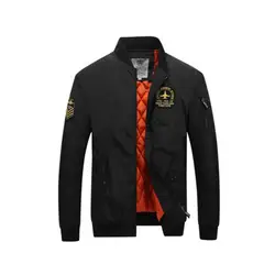 Для мужчин Tace & Shark бренд вышивка курточка бомбер Тактический армейская парка уличная Новая мода утолщаются термальность пилот куртк