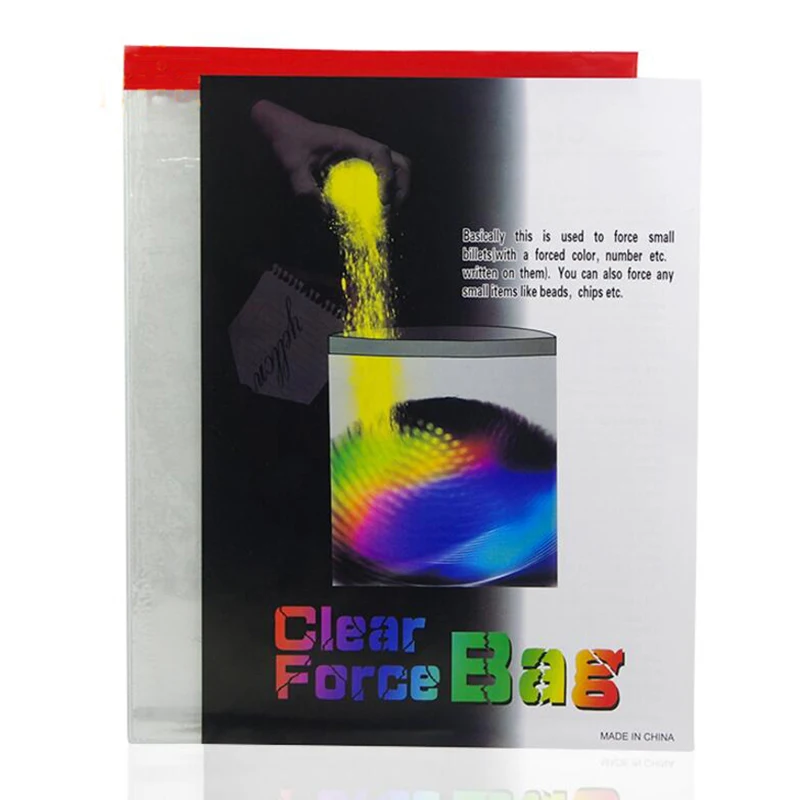 

Clear Force Bag Stage Magia Tricks Magie Trick Toy
