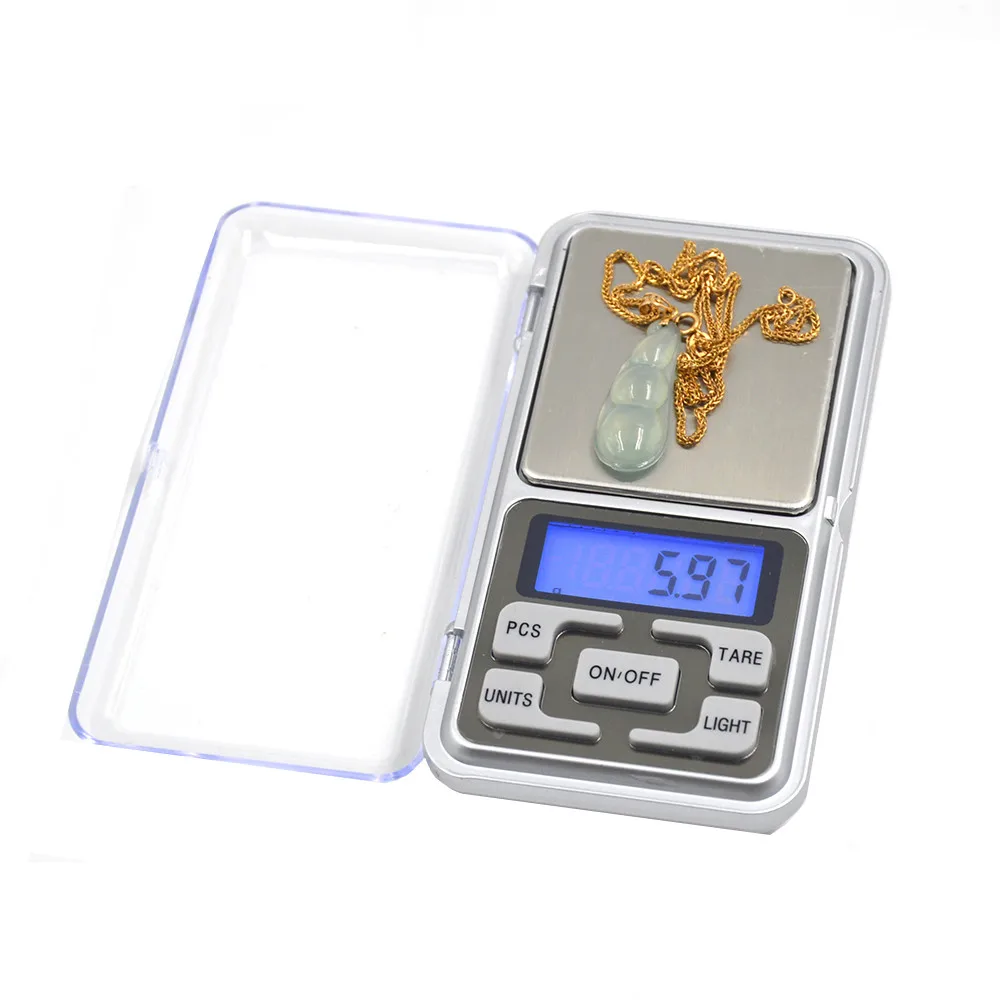 Onnfang мини карманные цифровые весы 200 г/500 г x 0,01 г для Ювелирные изделия из золота, стерлингового серебра весы грамм электронные весы