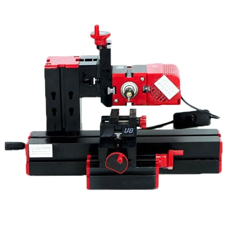 

Mini DIY 6 in 1 Multi-functional Motorized Transformer Multipurpose Machine Jigsaw Grinder Driller Plastic Metal Lathe Wood