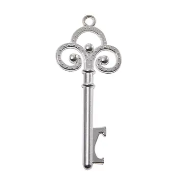 

Hot 50Pcs/lot Vintage Country Style Key Bottle Opener With Label Card and Transparent Tulle Bag for Wedding Party Supplies