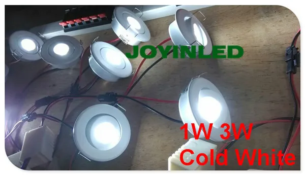 led ceiling light 1-3w white round lighting  cw