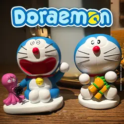 2 шт. в партии 12 см Оригинальные милые Doraemon цифры игрушечные лошадки Doraemon Коллекция фигурку игрушечные лошадки
