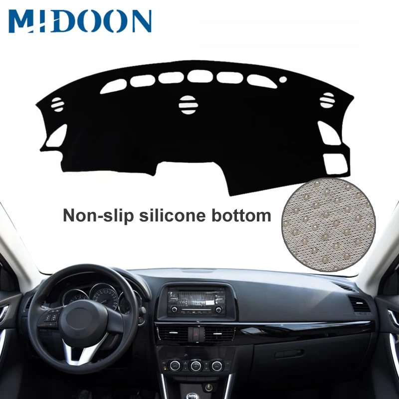 

MIDOON For Mazda CX-5 CX5 KE 2012 2012 2014 2015 2016 Car Styling Covers Dashmat Dash Mat Sun Shade Dashboard Cover Capter Custo