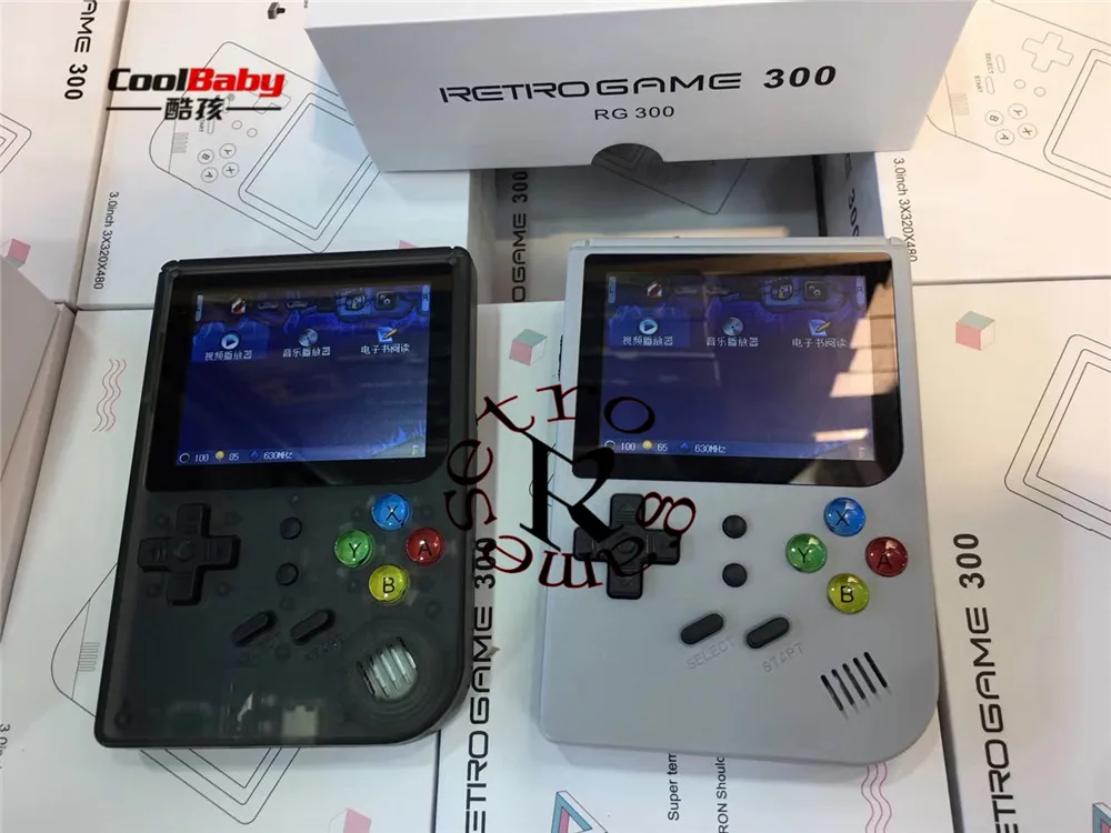 

New Retro Game 300, RG300,16G internal, 3inch portable video game console,Tony system retro handheld game player