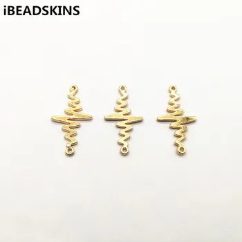 

New arrival! 34x18mm 100pcs lightning-shape connectors for Hand made Earring parts,Jewelry Accessories,Findings&Components